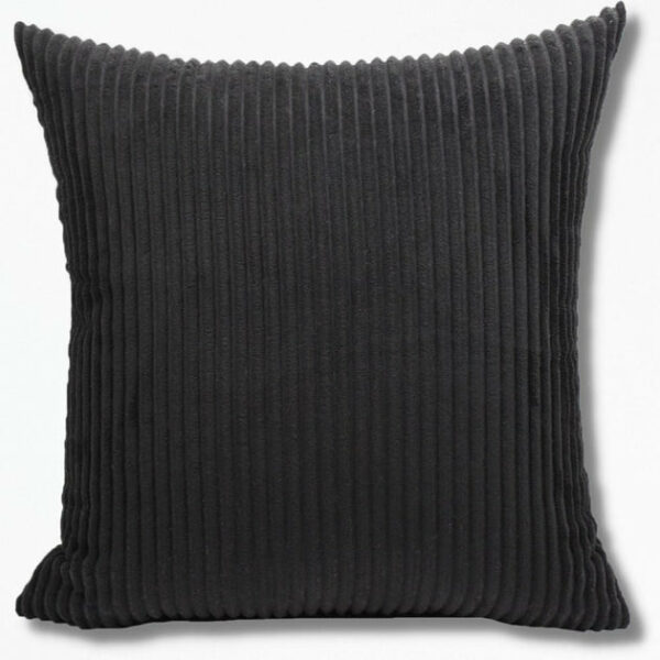 Coussin Noir VeloursCharbon